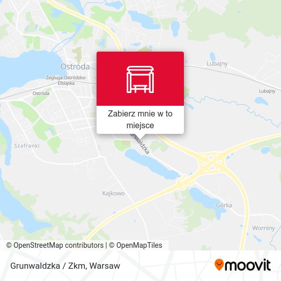 Mapa Grunwaldzka / Zkm