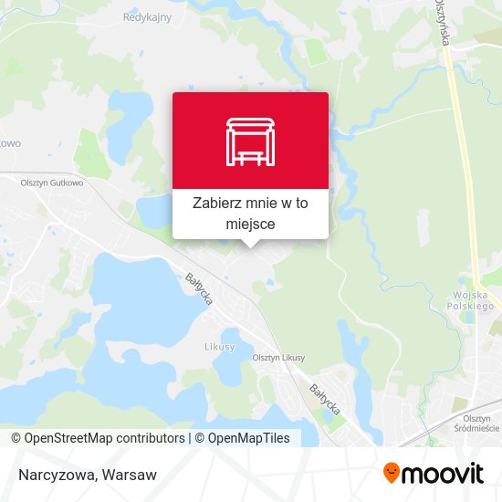 Mapa Narcyzowa