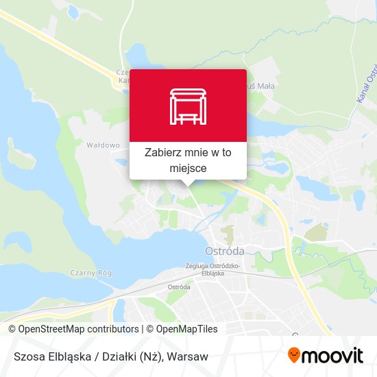 Mapa Szosa Elbląska / Działki (Nż)