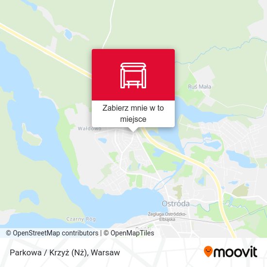 Mapa Parkowa / Krzyż (Nż)