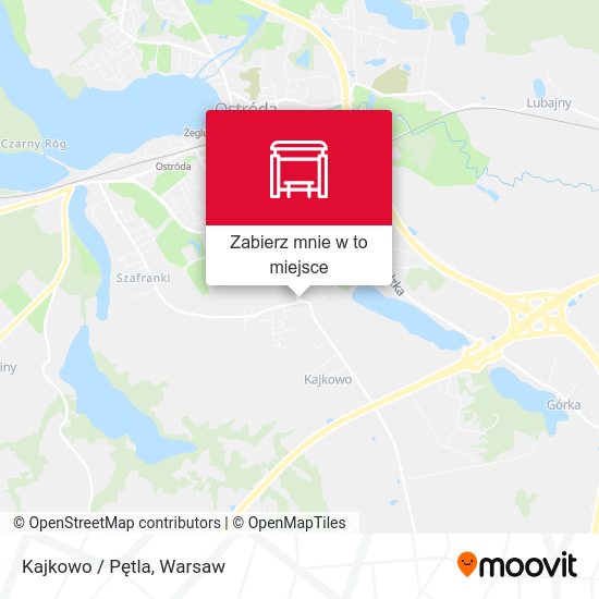 Mapa Kajkowo / Pętla