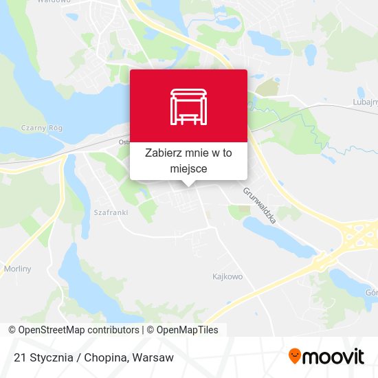 Mapa 21 Stycznia / Chopina