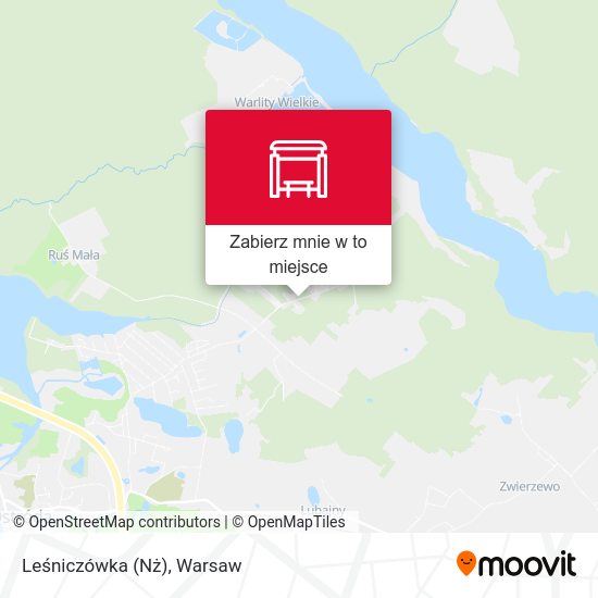 Mapa Leśniczówka (Nż)