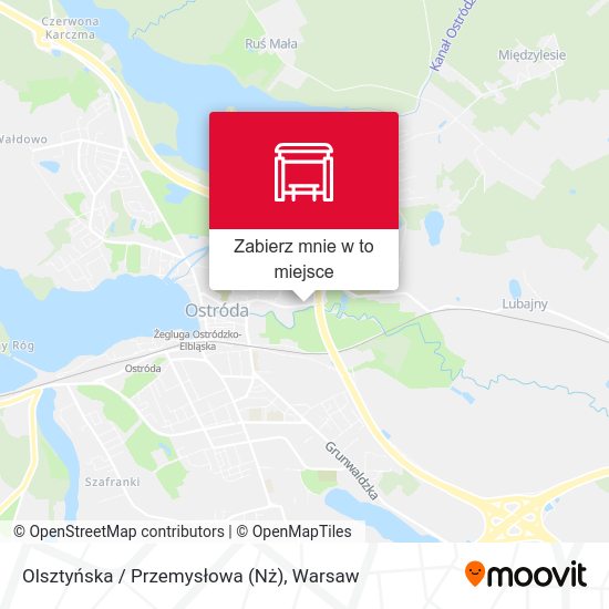 Mapa Olsztyńska / Przemysłowa (Nż)