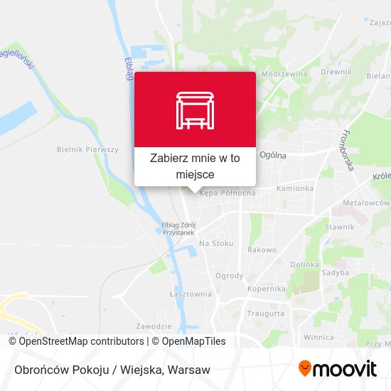 Mapa Obrońców Pokoju / Wiejska