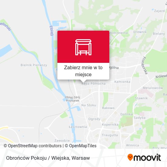 Mapa Obrońców Pokoju / Wiejska