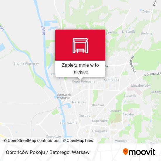 Mapa Obrońców Pokoju / Batorego