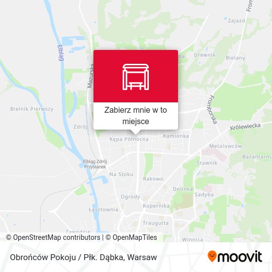 Mapa Obrońców Pokoju / Płk. Dąbka