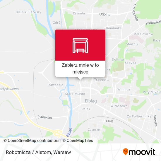 Mapa Robotnicza / Alstom