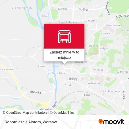 Mapa Robotnicza / Alstom