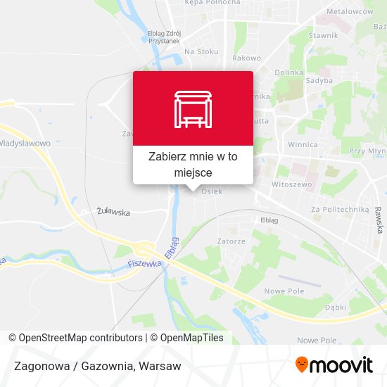 Mapa Zagonowa / Gazownia