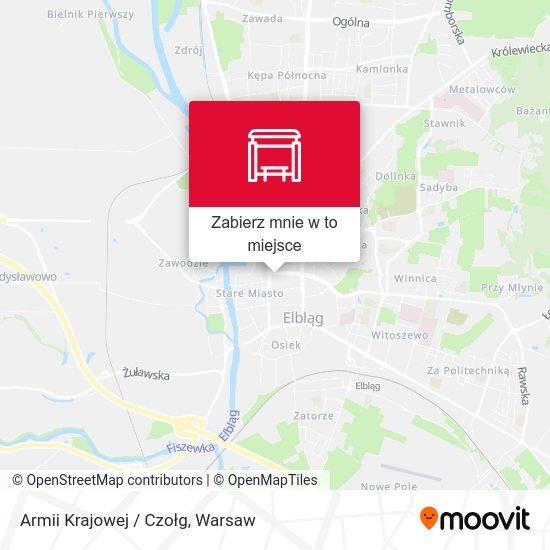 Mapa Armii Krajowej / Czołg