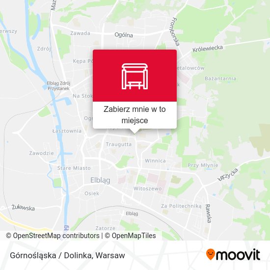 Mapa Górnośląska / Dolinka