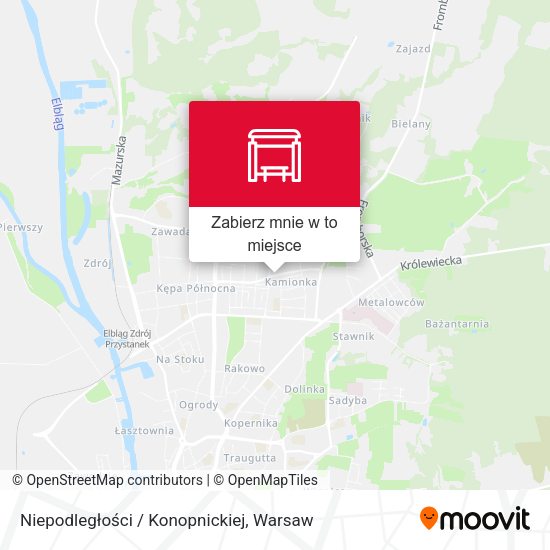 Mapa Niepodległości / Konopnickiej