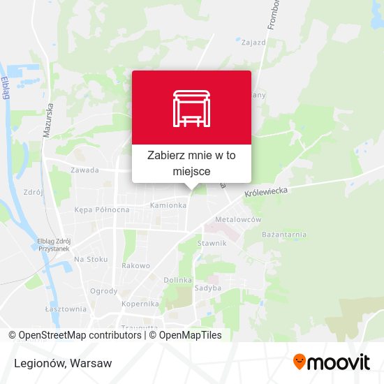 Mapa Legionów