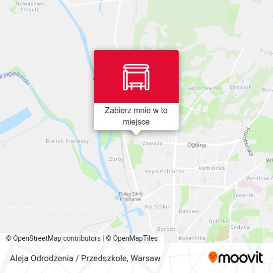 Mapa Aleja Odrodzenia / Przedszkole