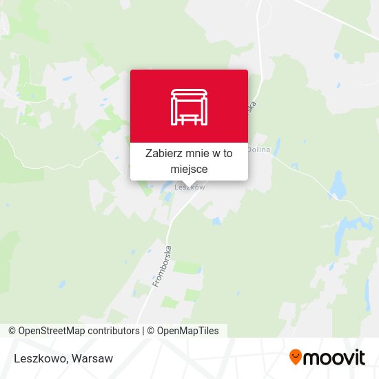 Mapa Leszkowo