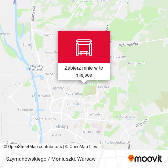 Mapa Szymanowskiego / Moniuszki