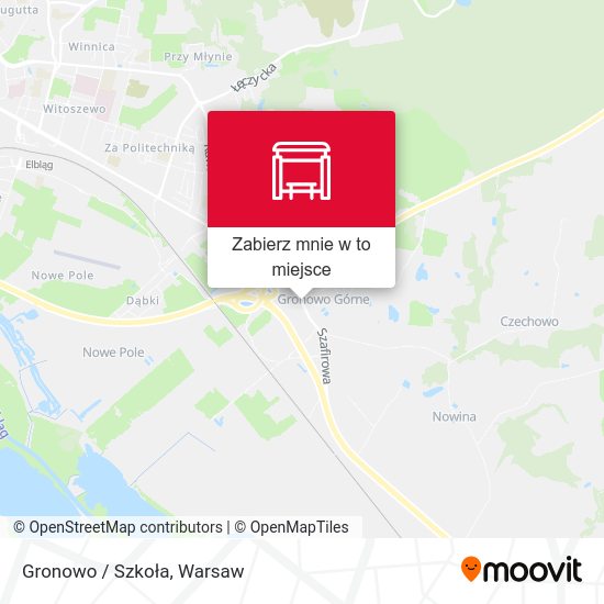 Mapa Gronowo / Szkoła