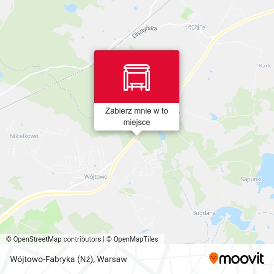 Mapa Wójtowo-Fabryka (Nż)