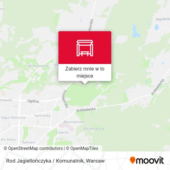 Mapa Rod Jagiellończyka / Komunalnik