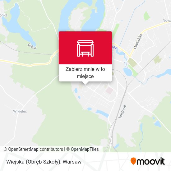 Mapa Wiejska (Obręb Szkoły)