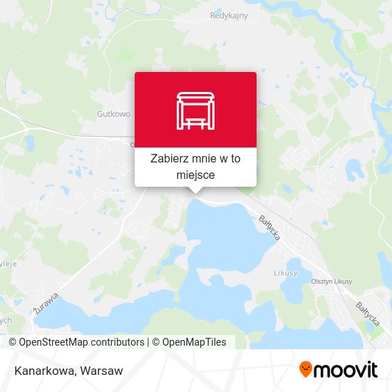 Mapa Kanarkowa