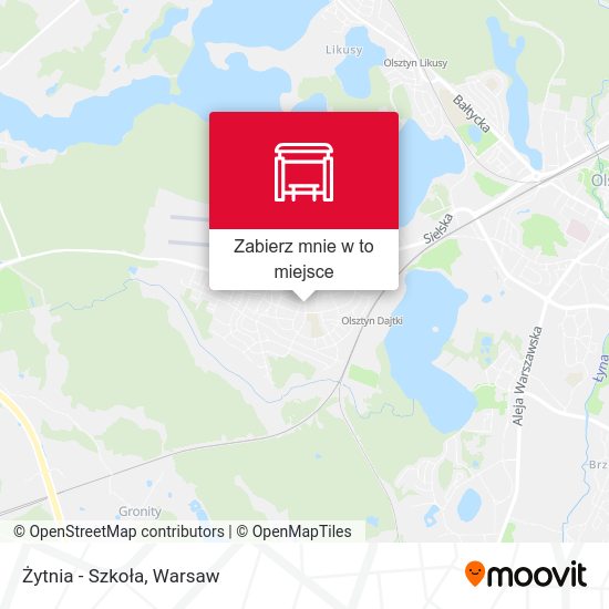 Mapa Żytnia - Szkoła