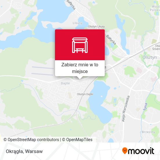 Mapa Okrągła