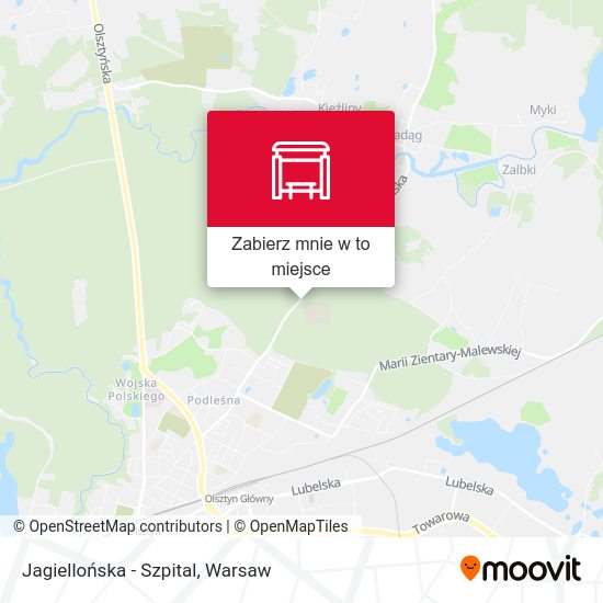 Mapa Jagiellońska - Szpital