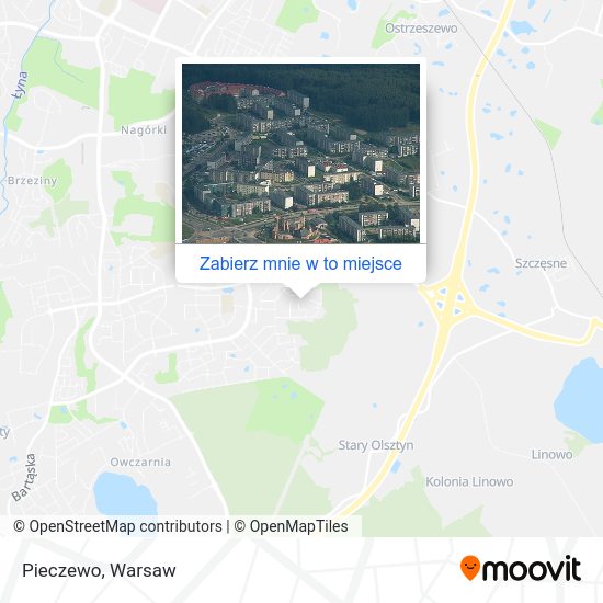 Mapa Pieczewo