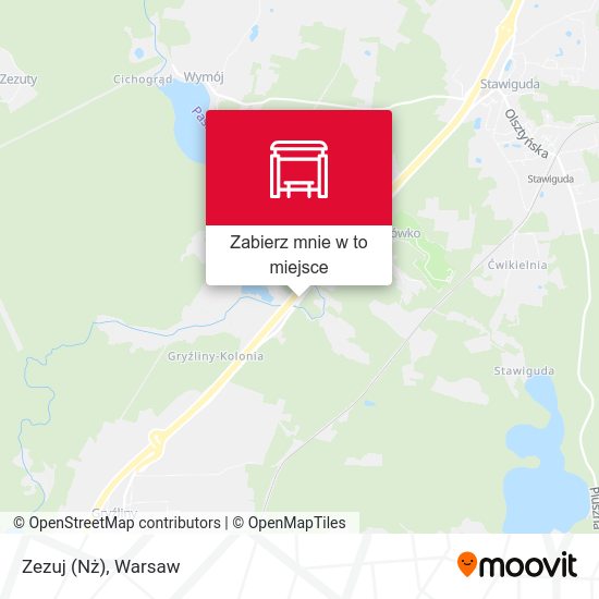 Mapa Zezuj (Nż)