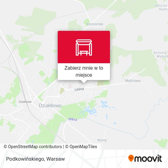 Mapa Podkowińskiego