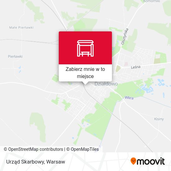 Mapa Urząd Skarbowy