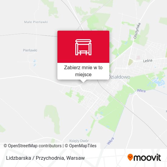 Mapa Lidzbarska / Przychodnia