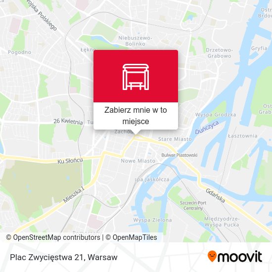 Mapa Plac Zwycięstwa 21