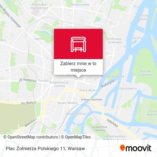 Mapa Plac Żołnierza Polskiego 11