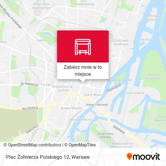 Mapa Plac Żołnierza Polskiego 12