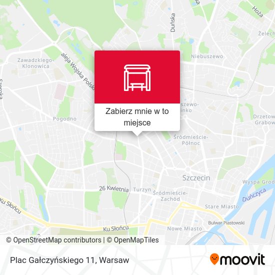 Mapa Plac Gałczyńskiego 11