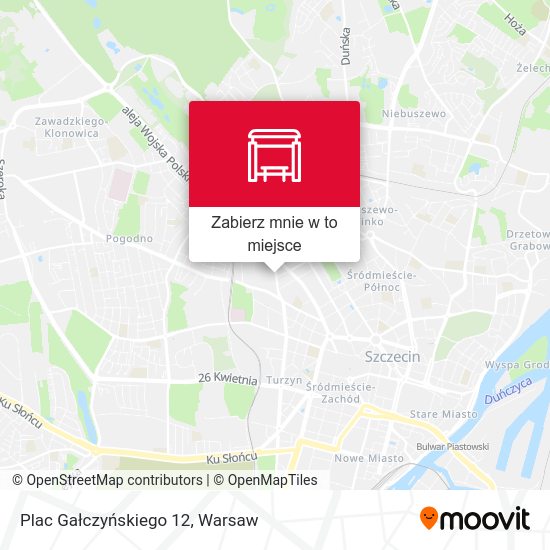 Mapa Plac Gałczyńskiego 12