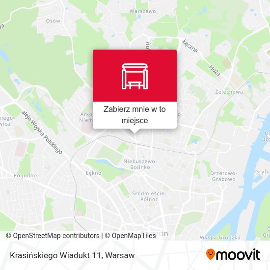 Mapa Krasińskiego Wiadukt 11