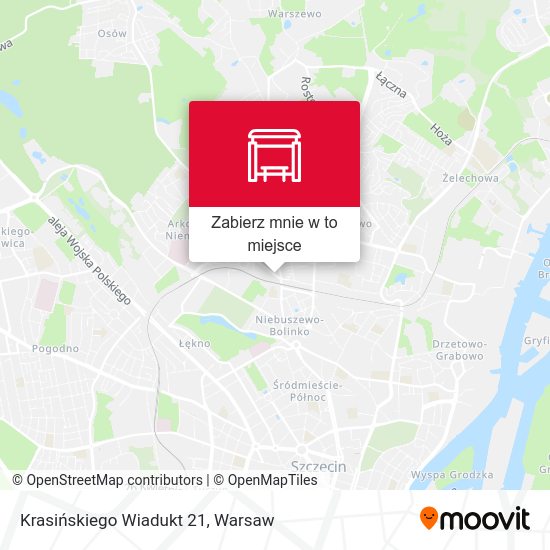 Mapa Krasińskiego Wiadukt 21