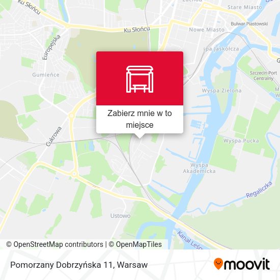 Mapa Pomorzany Dobrzyńska 11