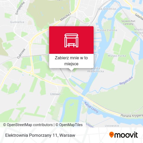 Mapa Elektrownia Pomorzany 11