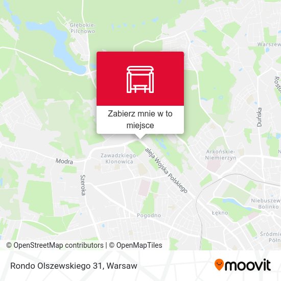 Mapa Rondo Olszewskiego 31