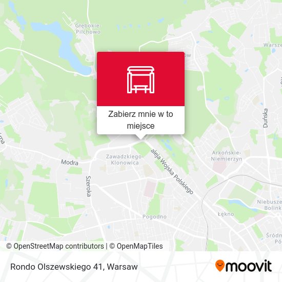 Mapa Rondo Olszewskiego 41