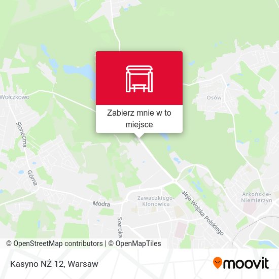 Mapa Kasyno NŻ 12