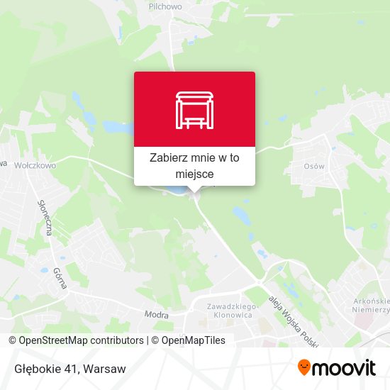 Mapa Głębokie 41