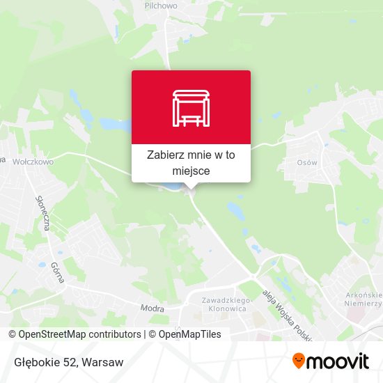 Mapa Głębokie 52