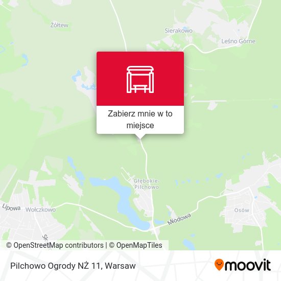 Mapa Pilchowo Ogrody NŻ 11